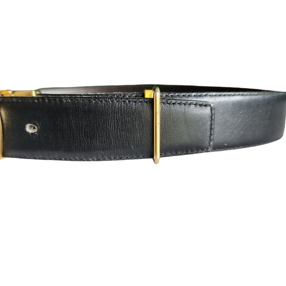 GUCCI Iconic Reversible Black and Brown Belt Size 29 - Picture 3 of 16